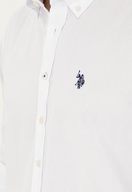 Erkek Beyaz Uzun Kollu Basic Gömlek - 50263049014