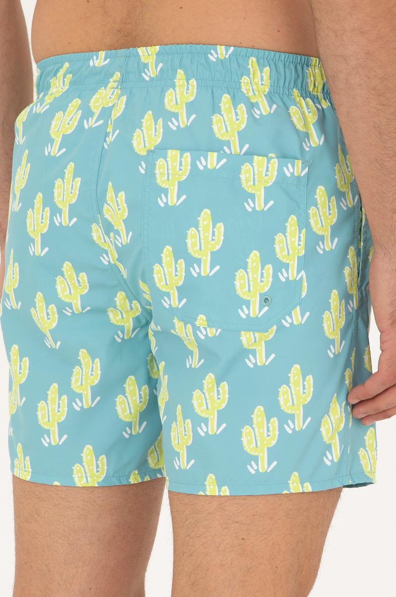 Erkek Mint Deniz Şortu