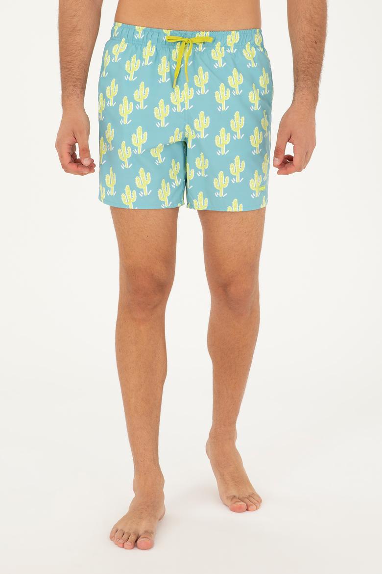 Erkek Mint Deniz Şortu - 50282934021