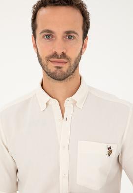 Erkek Taş Uzun Kollu Gömlek - 50284570009