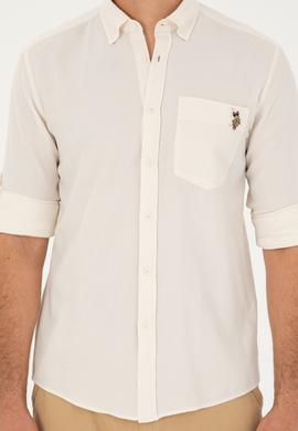 Erkek Taş Uzun Kollu Gömlek - 50284570009