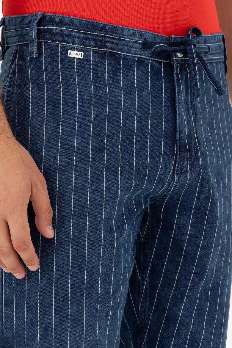 Erkek Mavi Jean Şort - 50289295002