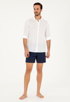 Erkek Lacivert Deniz Şortu - 50289392004