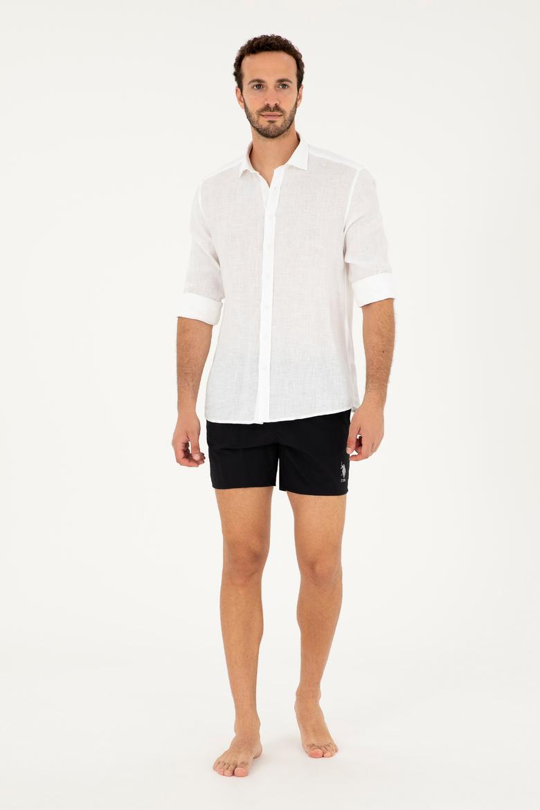 Erkek Siyah Deniz Şortu