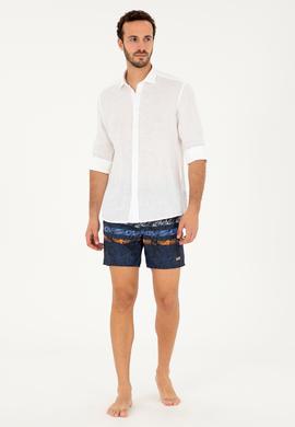 Erkek Lacivert Deniz Şortu - 50282936006