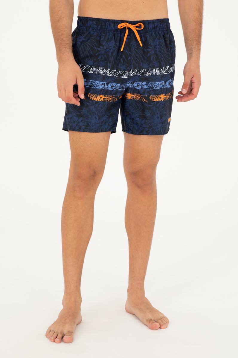 Erkek Lacivert Deniz Şortu