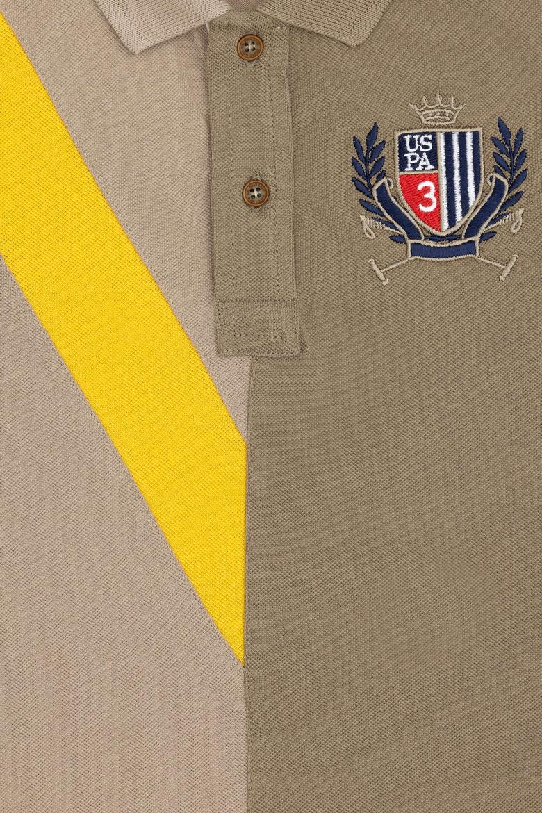 Erkek Çocuk Açık Haki Polo Yaka Tişört - 50281558020