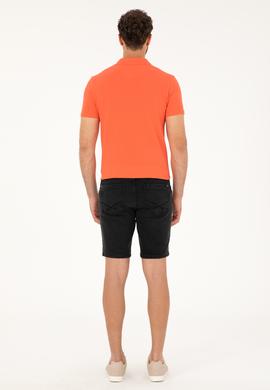 Erkek Siyah Jean Şort - 50288957002