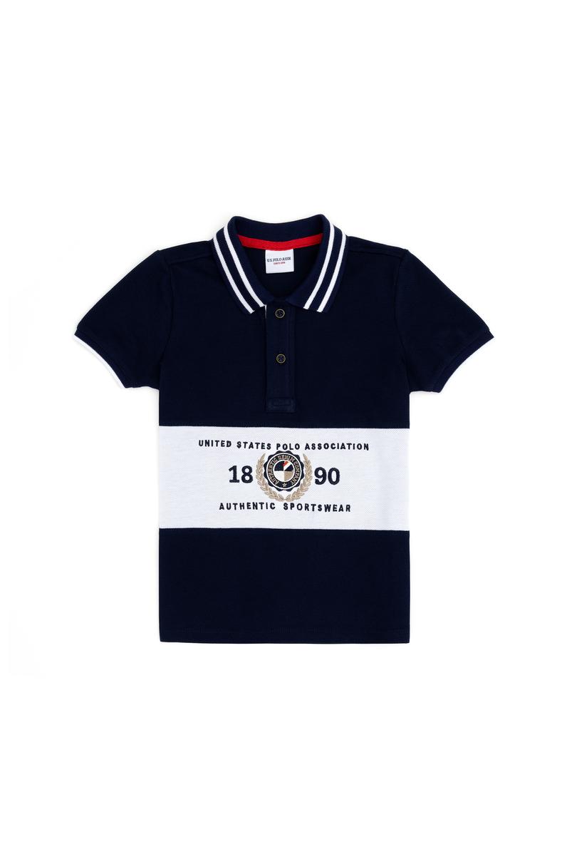 Erkek Çocuk Lacivert Polo Yaka Tişört