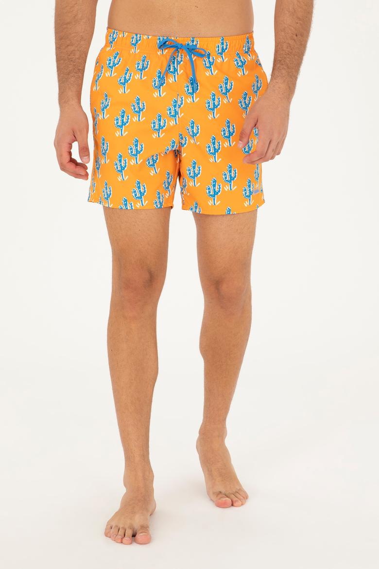 Erkek Turuncu Deniz Şortu - 50282934011
