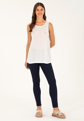 Kadın Ekru Tişört - 50286052009