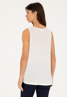 Kadın Ekru Tişört - 50286052009