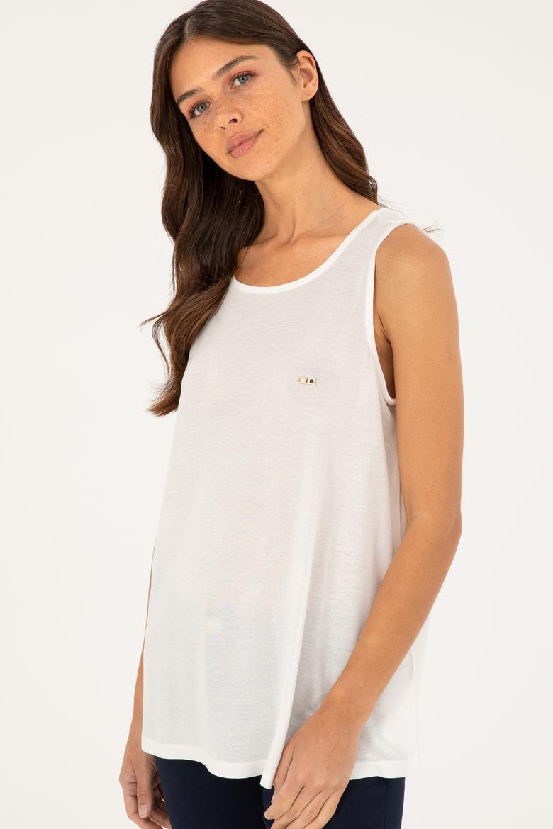 Kadın Ekru Tişört - 50286052009