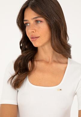 Kadın Beyaz Tişört - 50294782015