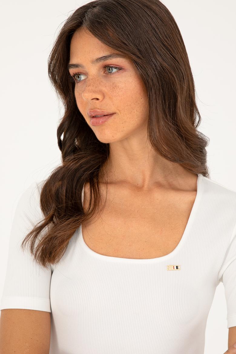 Kadın Beyaz Tişört - 50294782015