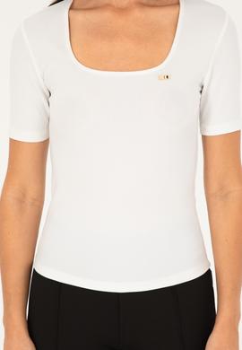 Kadın Beyaz Tişört - 50294782015
