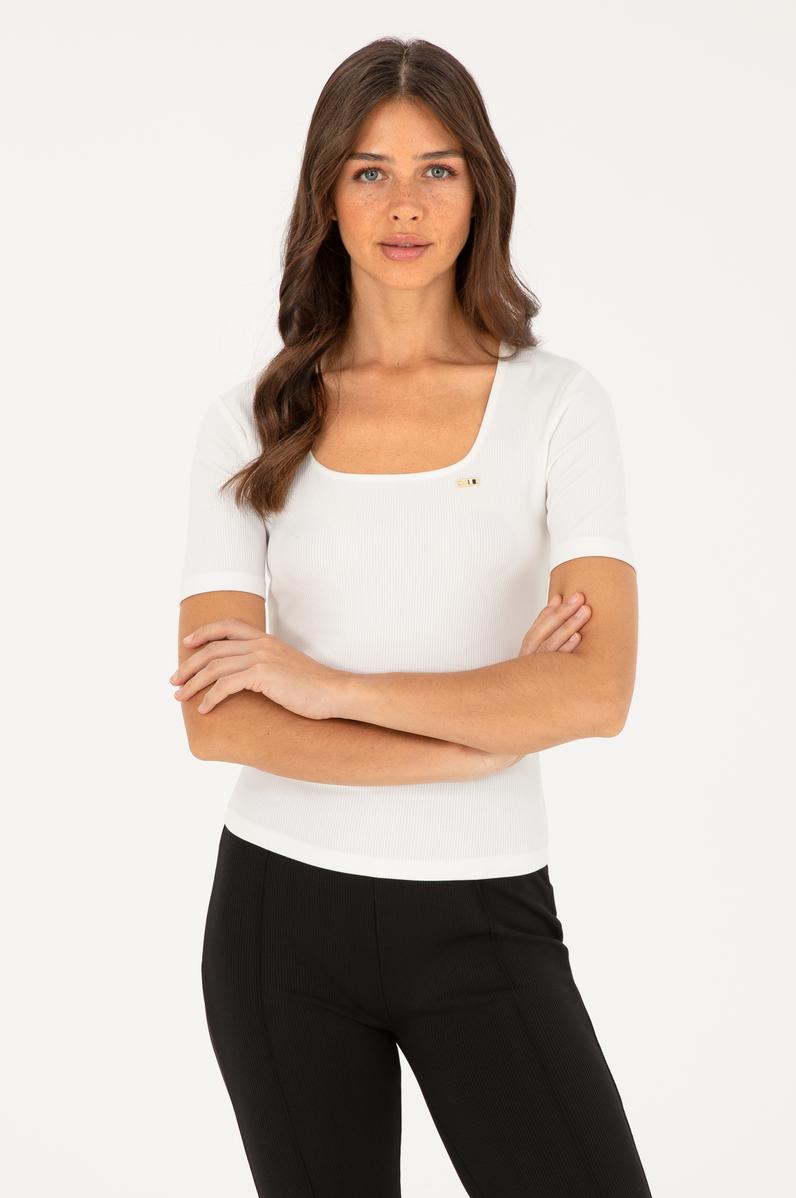 Kadın Beyaz Tişört