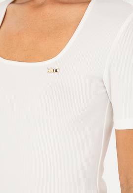 Kadın Beyaz Tişört - 50294782015