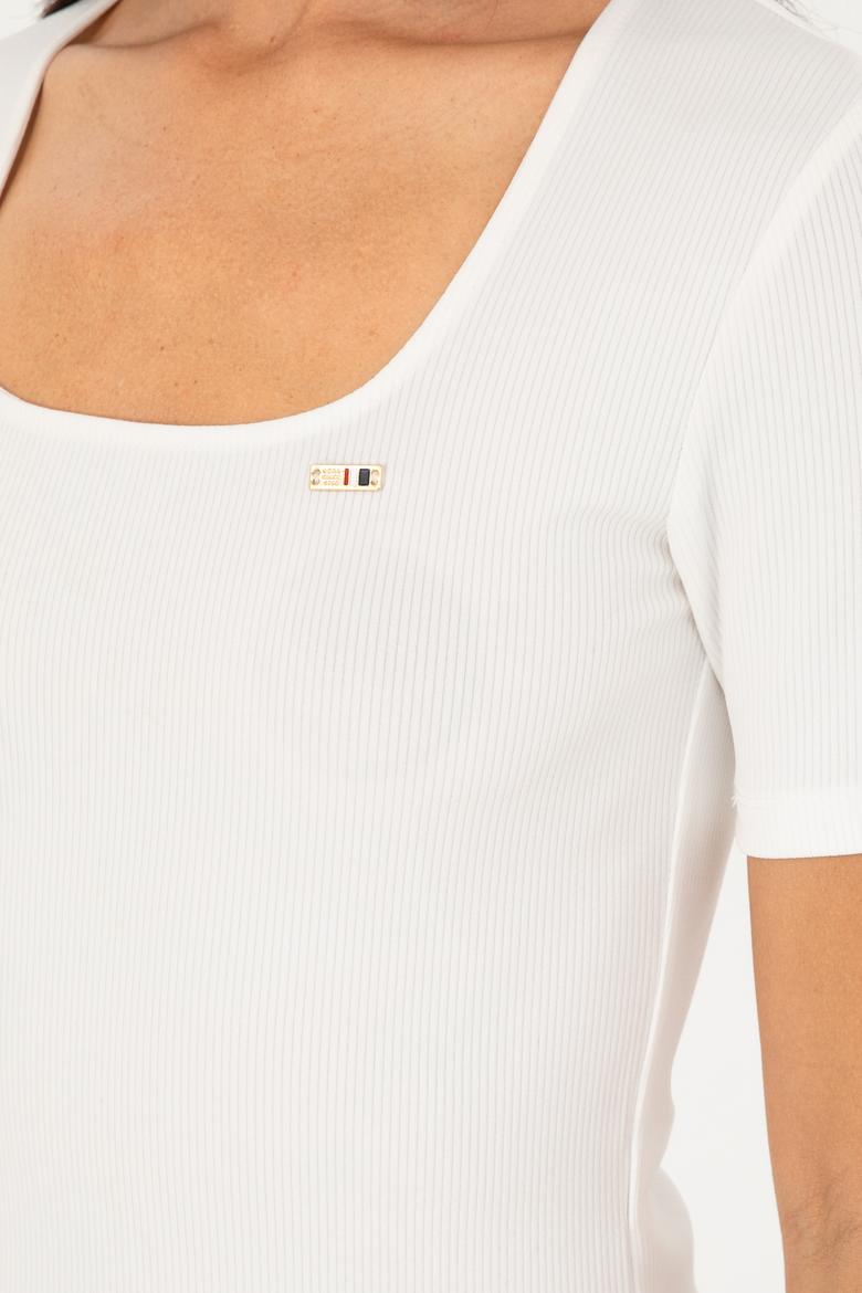 Kadın Beyaz Tişört - 50294782015