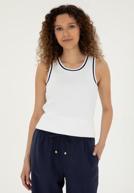 Kadın Beyaz Tişört - 50296145004