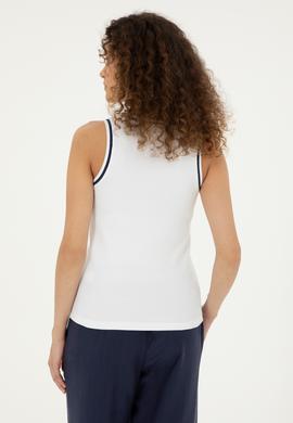 Kadın Beyaz Tişört - 50296145004