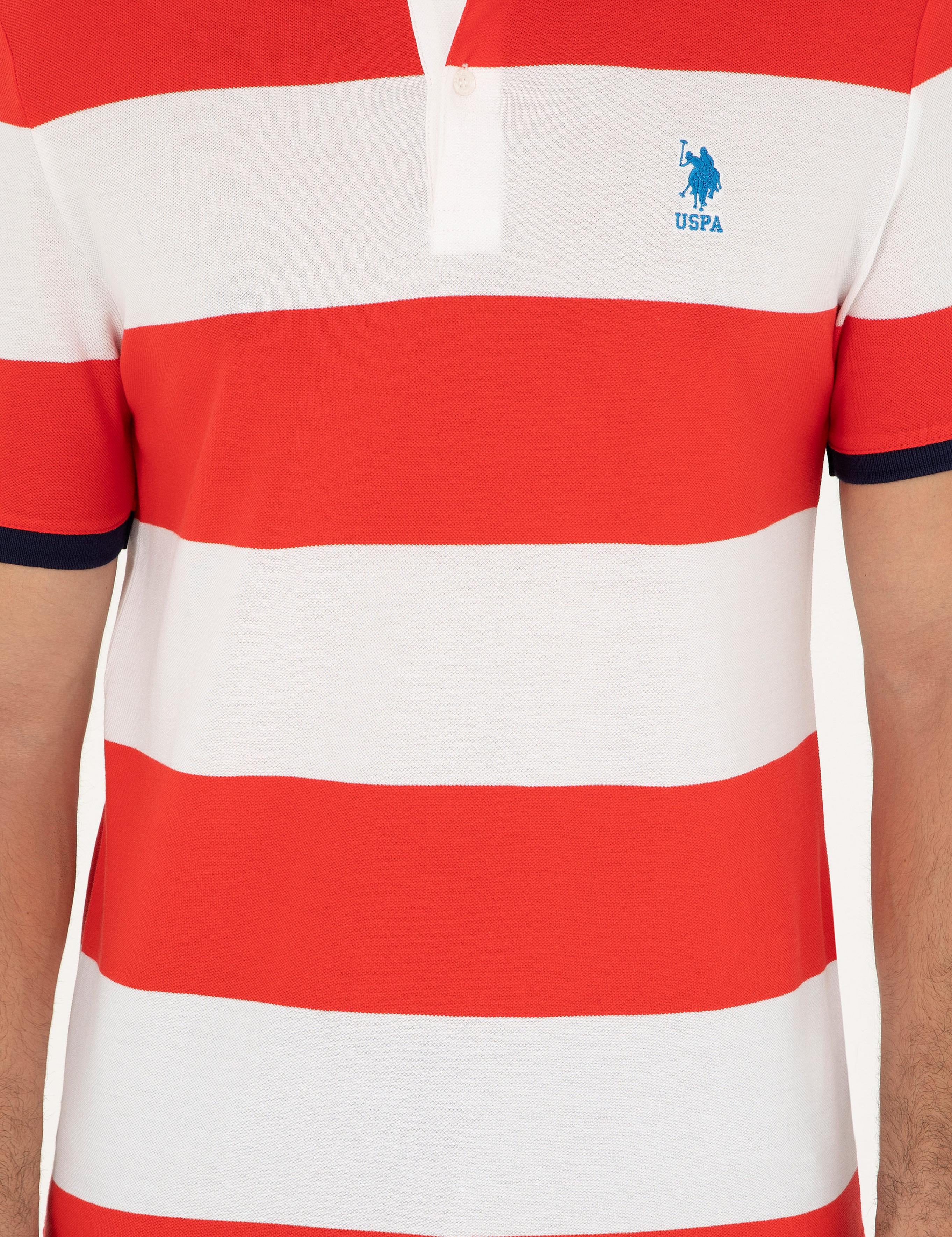 پولوشرت آستین کوتاه رگولار یقه پولو مردانه یو اس پولو | U.S. Polo Assn. - تصویر 6
