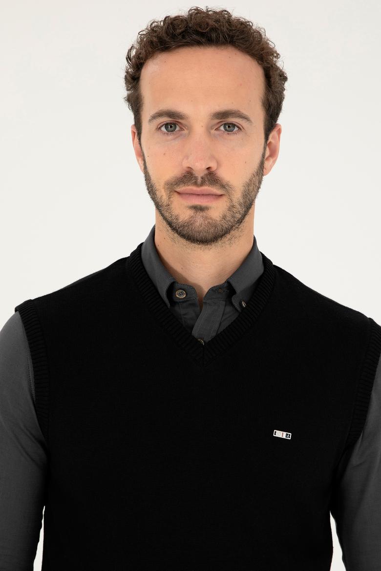 Erkek Siyah Kazak - 50257018001