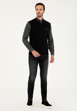 Erkek Siyah Kazak - 50257018001