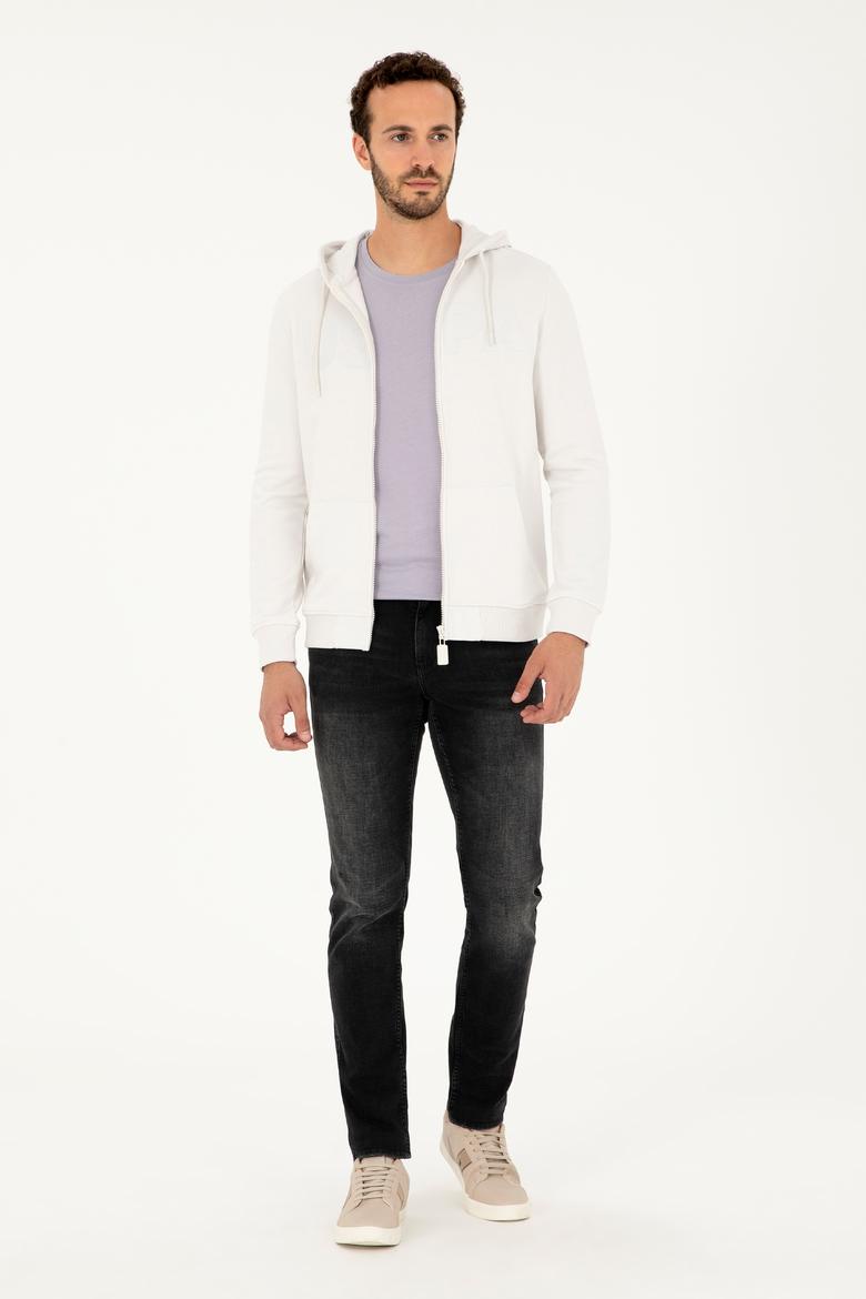 Erkek Taş Örme Hırka - 50269394106