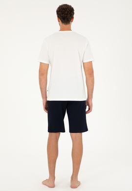 Erkek Beyaz Pijama Takımı - 50291650001