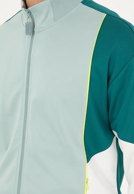 Erkek Koyu Yeşil Örme Hırka - 50281483018