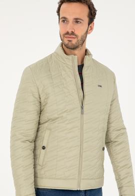 Erkek Açık Haki Mont - 50290790037