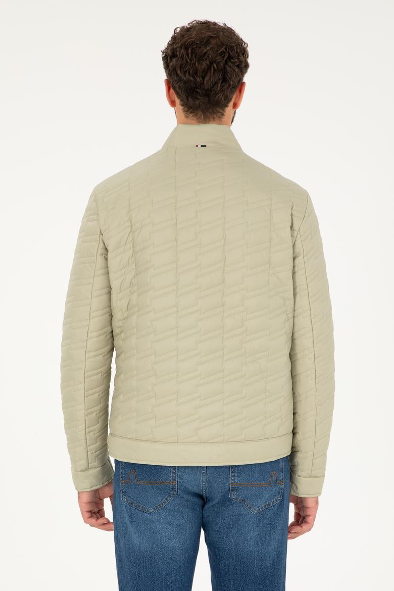 Erkek Açık Haki Mont - 50290790037