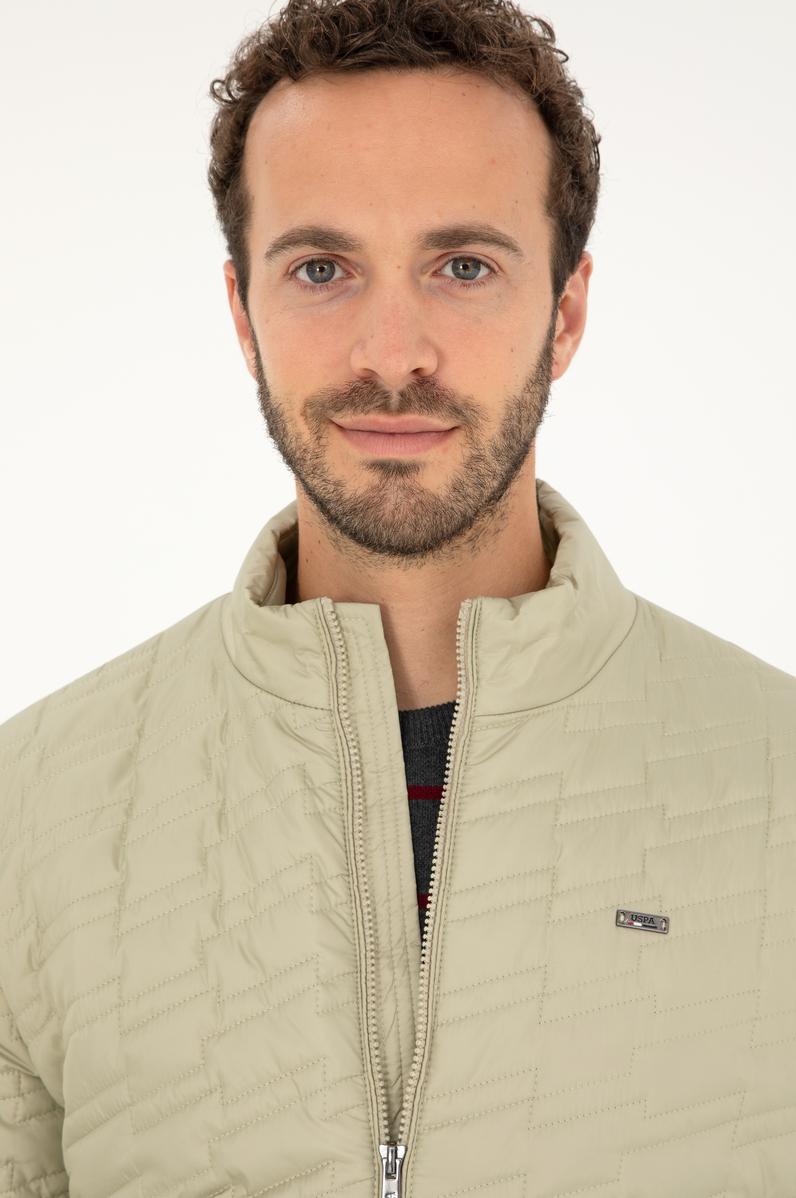 Erkek Açık Haki Mont