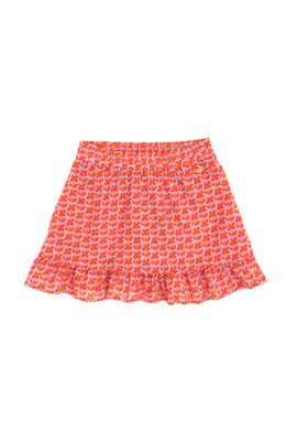 Kız Çocuk Nar Çiçeği Dokuma Etek - 50282942003