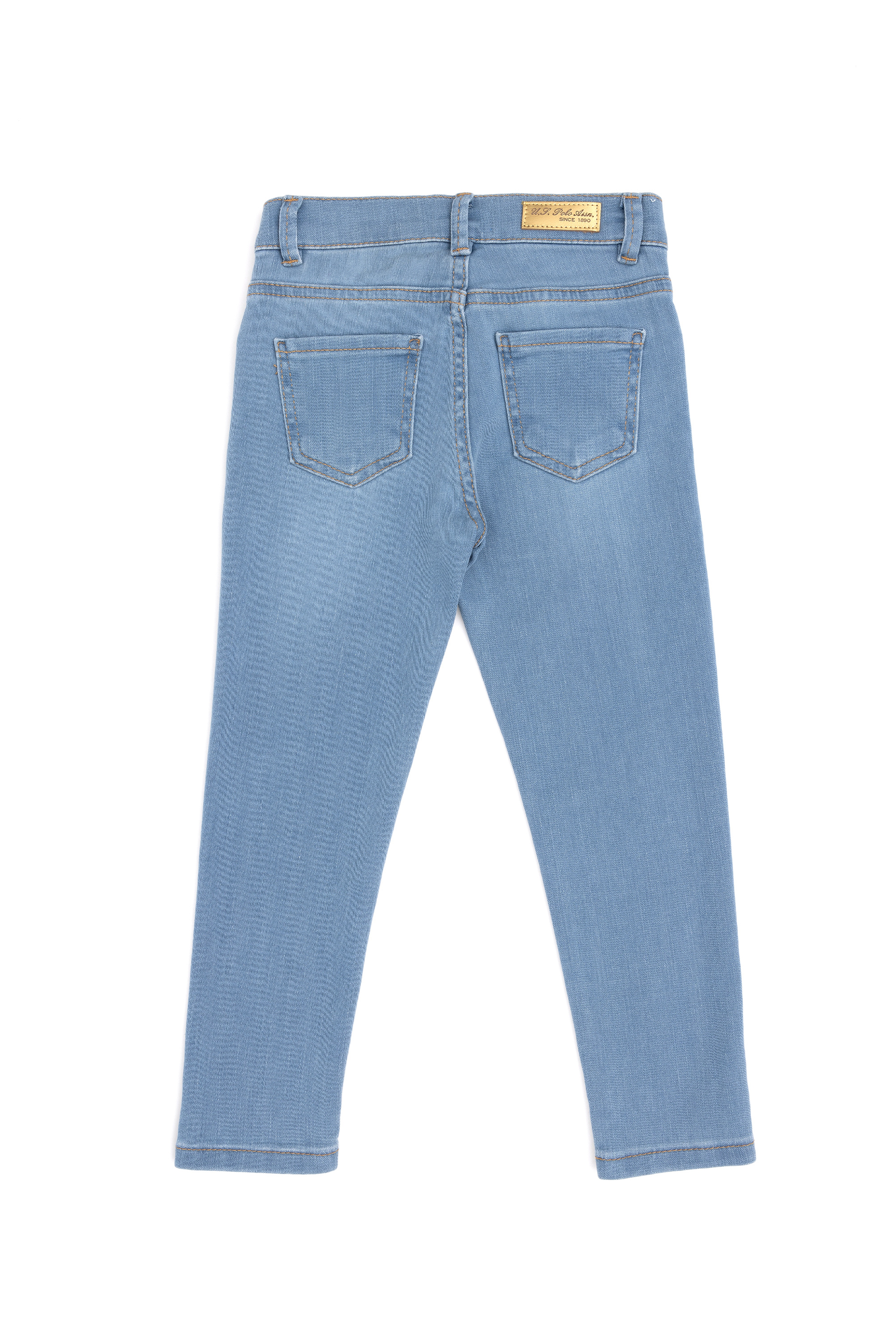 Kız Çocuk Açık Mavi Jean Pantolon - Image 3