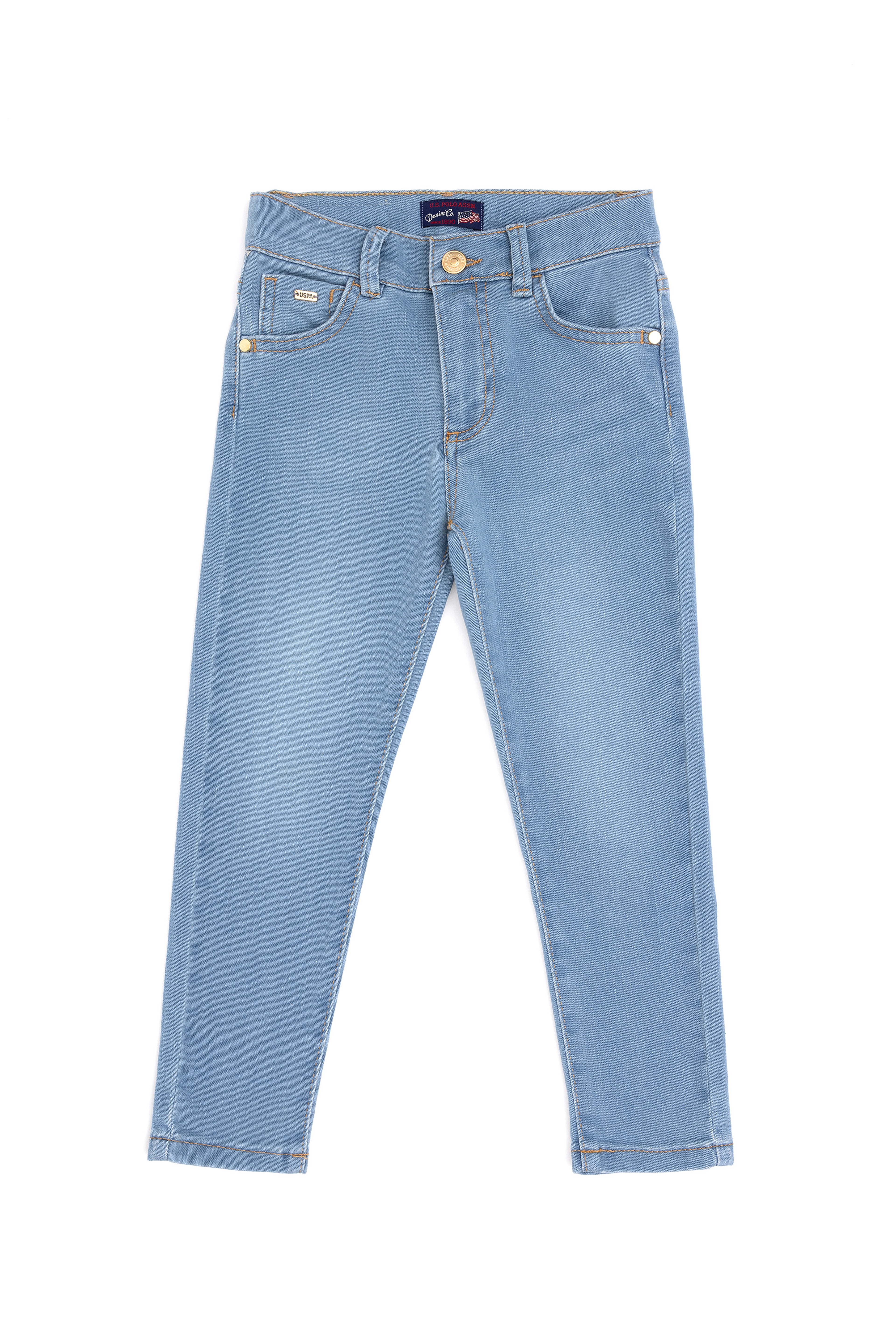 Kız Çocuk Açık Mavi Jean Pantolon - Image 2