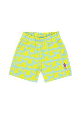 Kız Çocuk Fıstık Yeşili Örme Şort - 50283245004