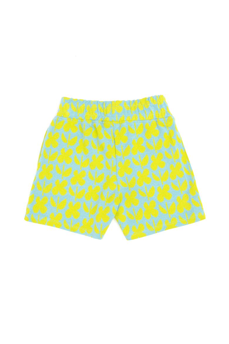 Kız Çocuk Fıstık Yeşili Örme Şort - 50283245004