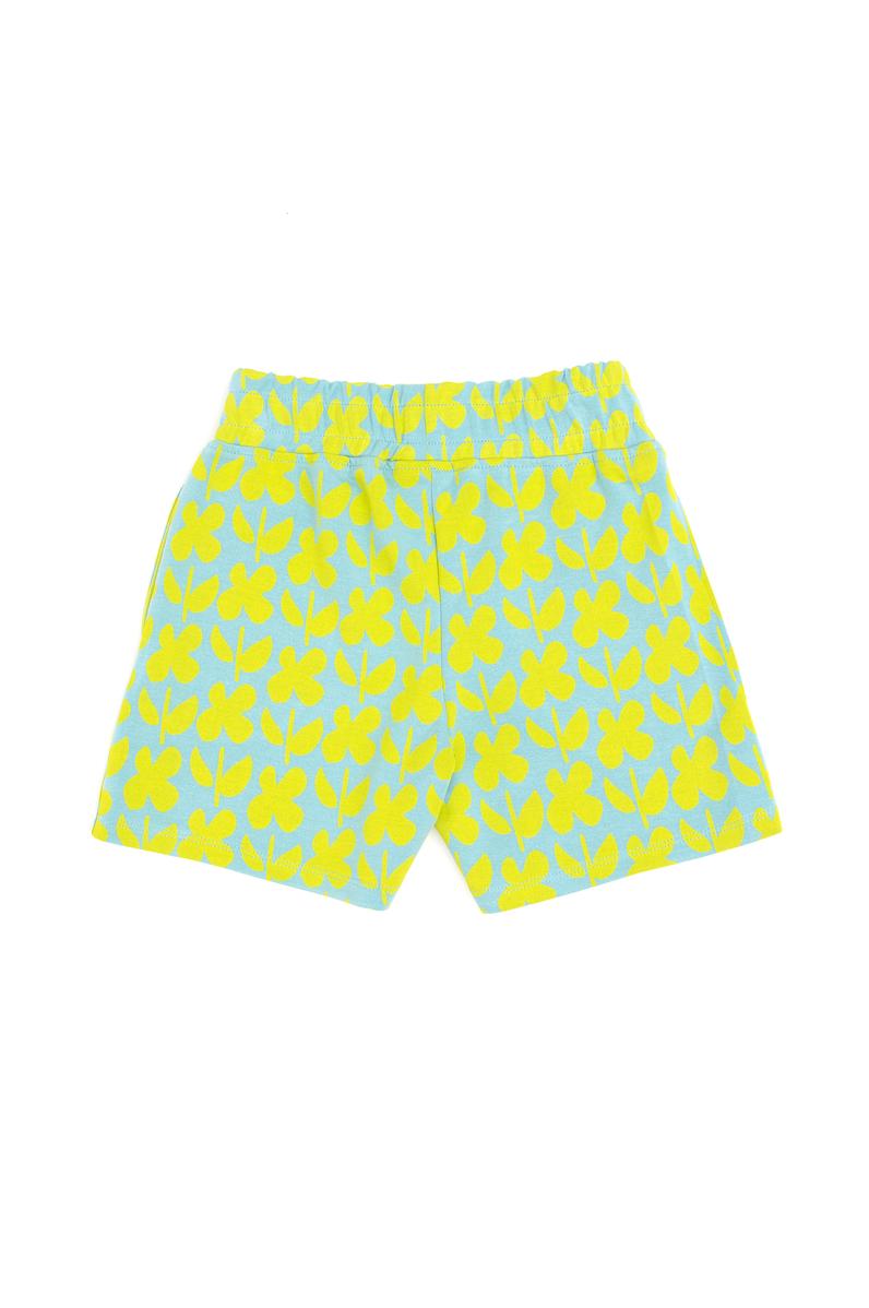 Kız Çocuk Fıstık Yeşili Örme Şort