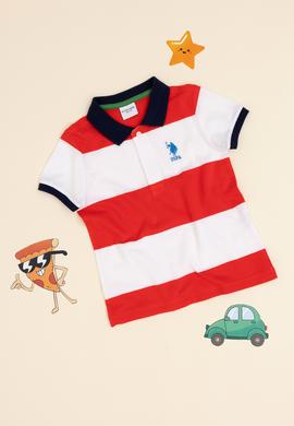 Erkek Çocuk Kırmızı Polo Yaka Tişört - 50288131032