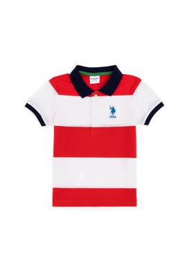 Erkek Çocuk Kırmızı Polo Yaka Tişört - 50288131032