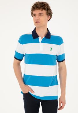 Erkek Regular Fit Polo Yaka Saks Tişört - 50288503045