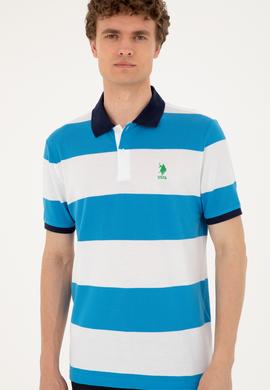 Erkek Regular Fit Polo Yaka Saks Tişört - 50288503045