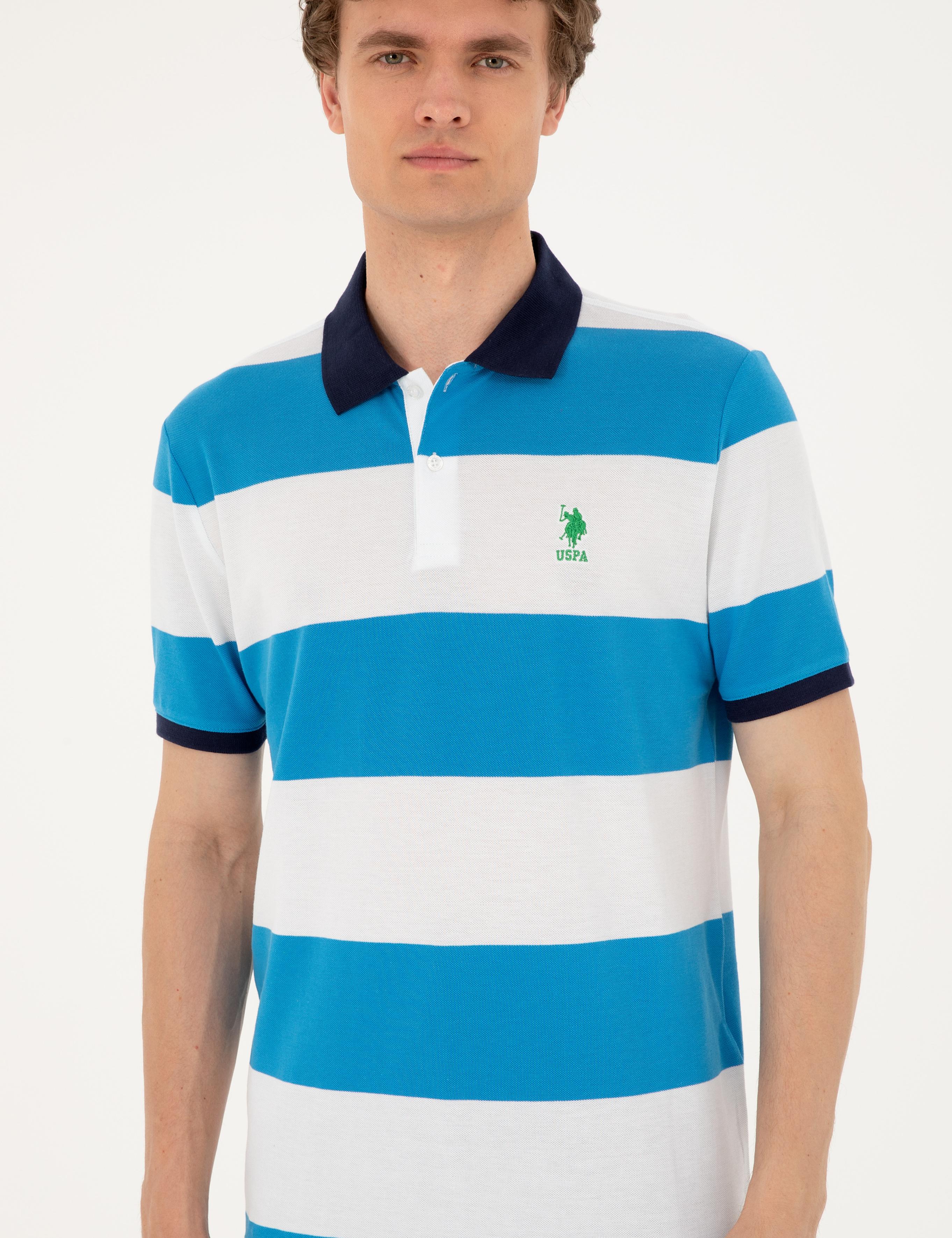 پولوشرت آستین کوتاه رگولار یقه پولو مردانه یو اس پولو | U.S. Polo Assn. - تصویر 3