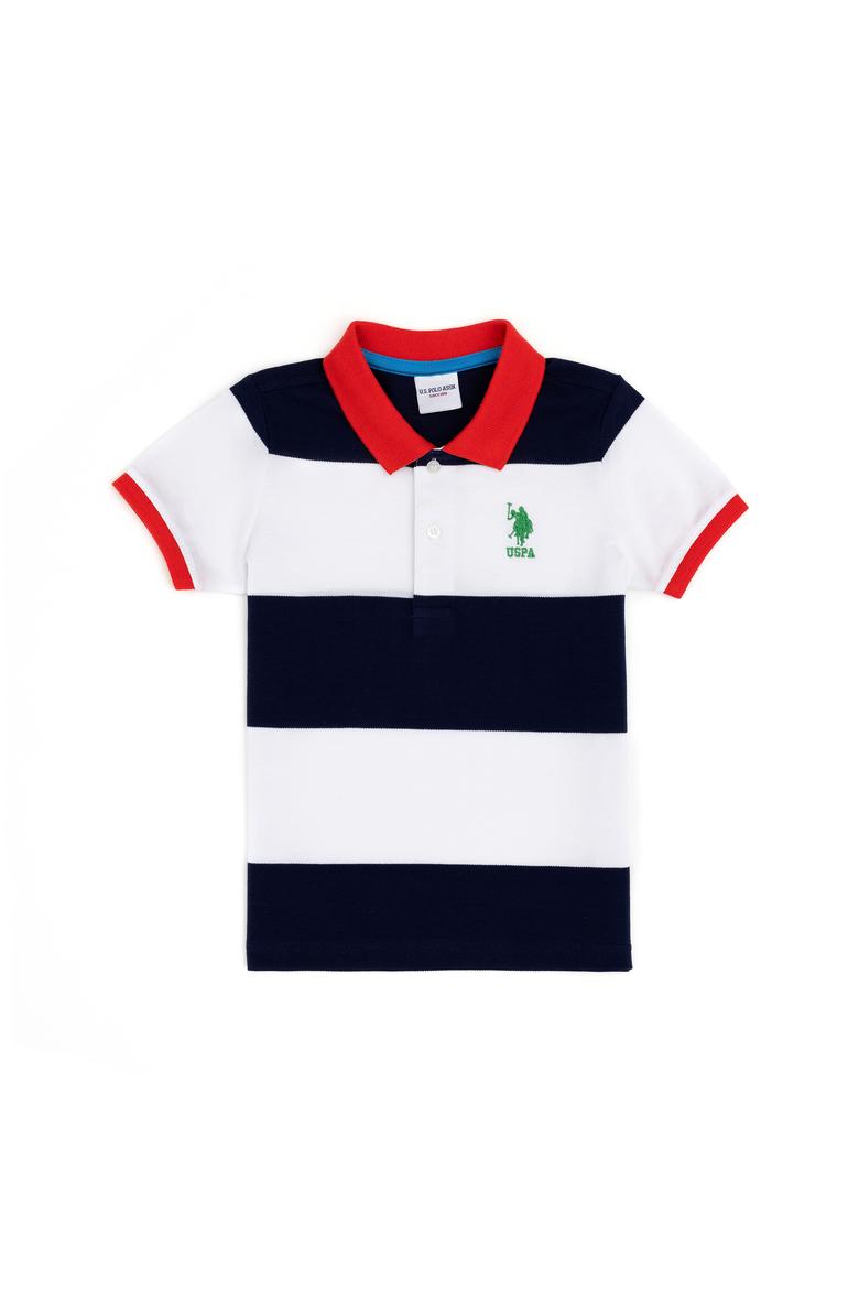 Erkek Çocuk Lacivert Polo Yaka Tişört - 50288131005