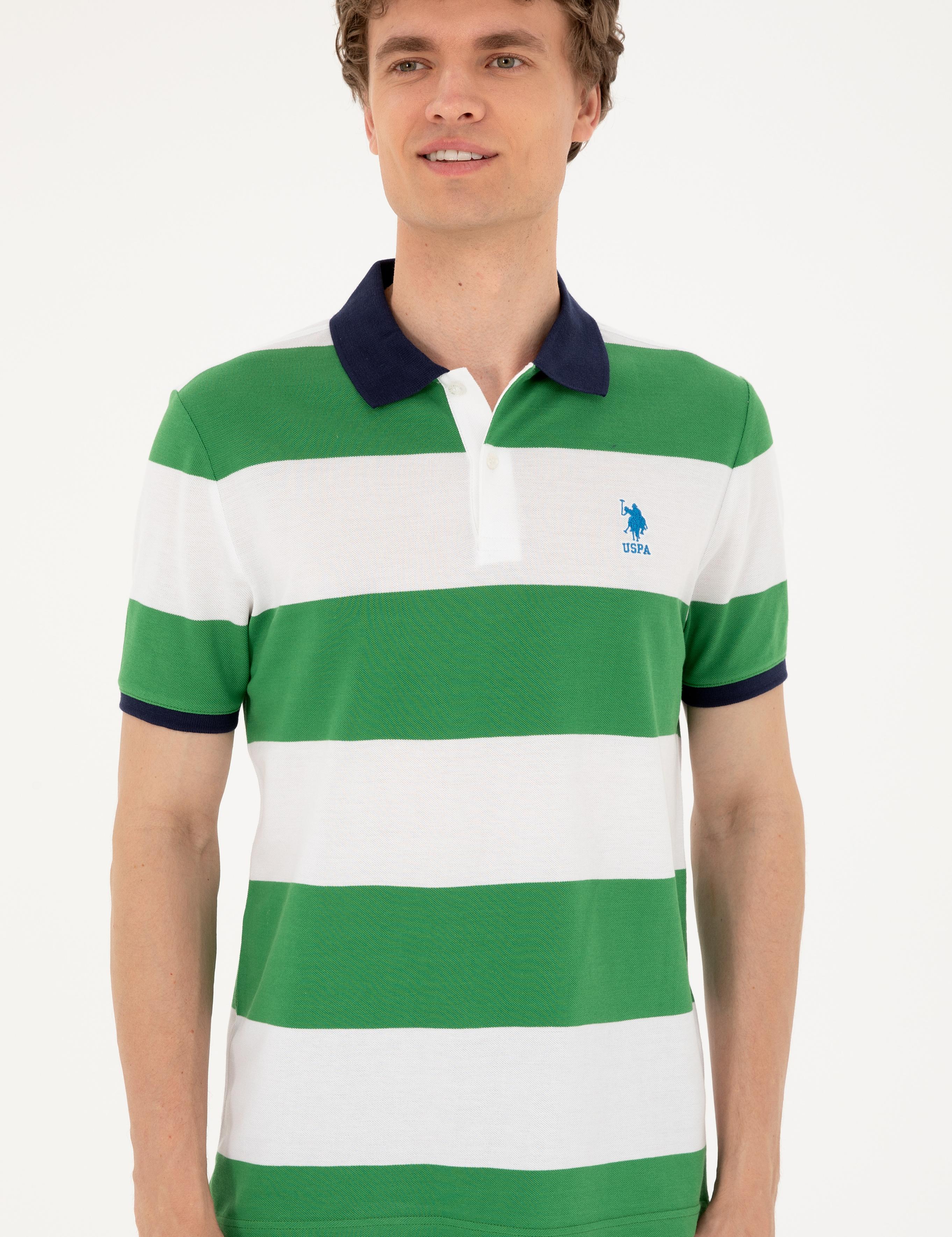 پولوشرت آستین کوتاه رگولار یقه پولو مردانه یو اس پولو | U.S. Polo Assn. - تصویر 3