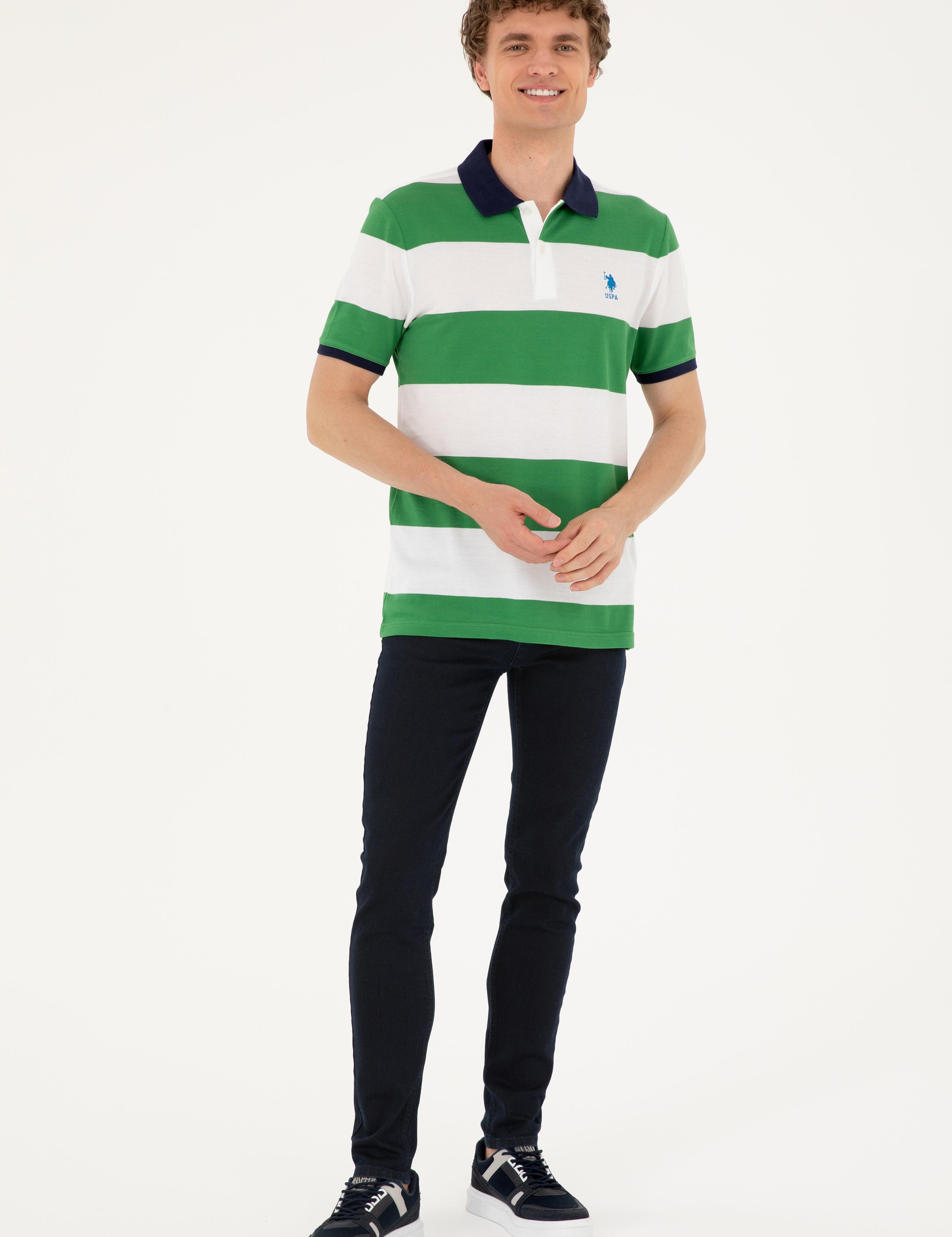 پولوشرت آستین کوتاه رگولار یقه پولو مردانه یو اس پولو | U.S. Polo Assn. - تصویر 4