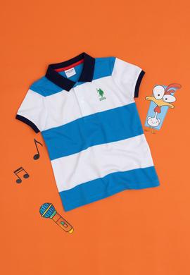 Erkek Çocuk Saks Polo Yaka Tişört - 50288131015