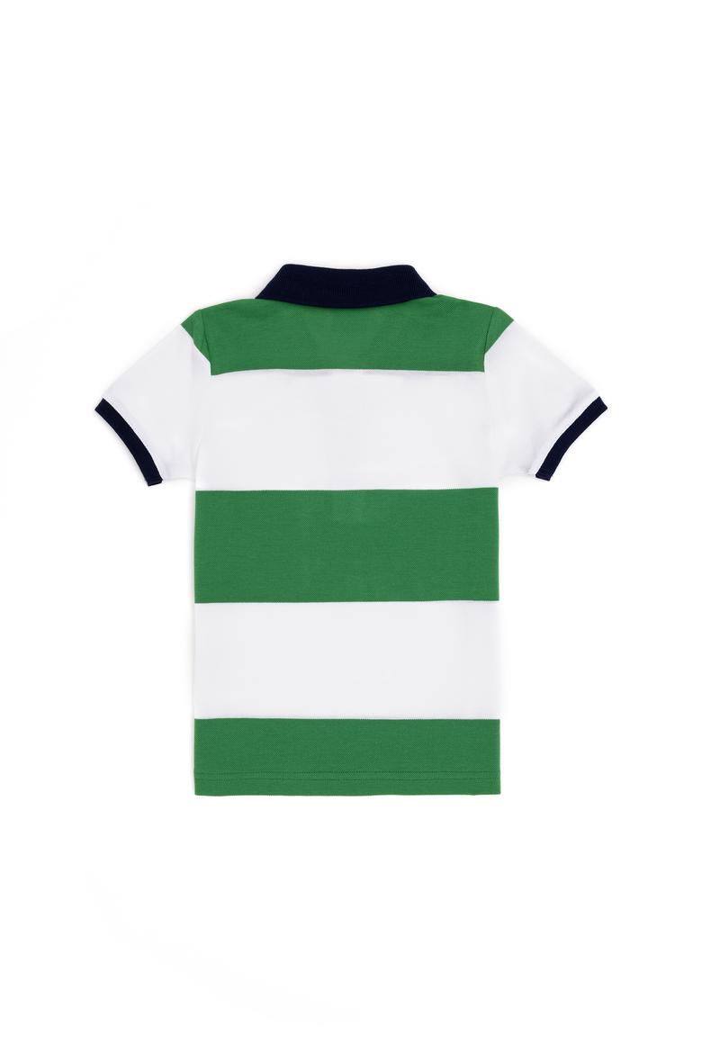 Erkek Çocuk Yeşil Polo Yaka Tişört - 50288131036